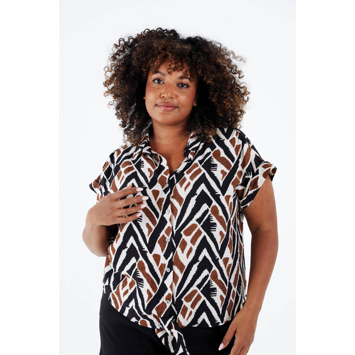 Paprika blouse zwart