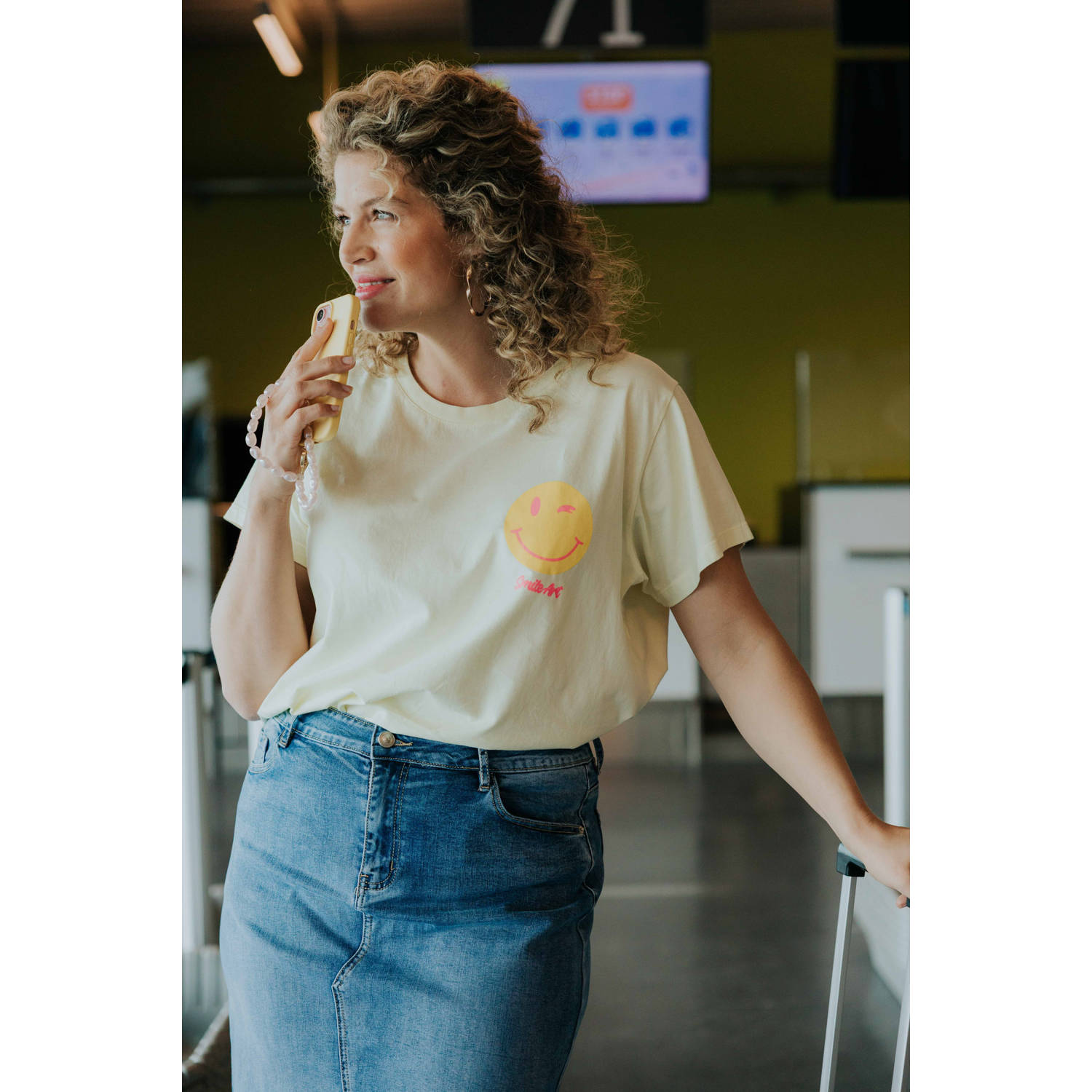 Paprika T-shirt geel