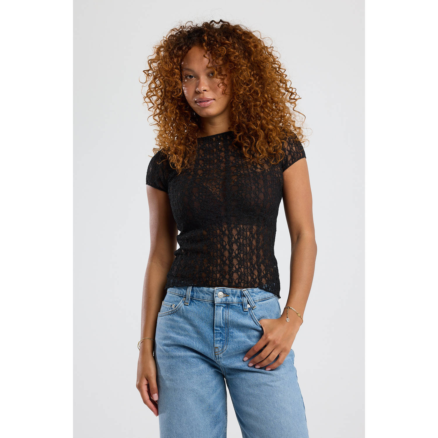 America Today top zwart