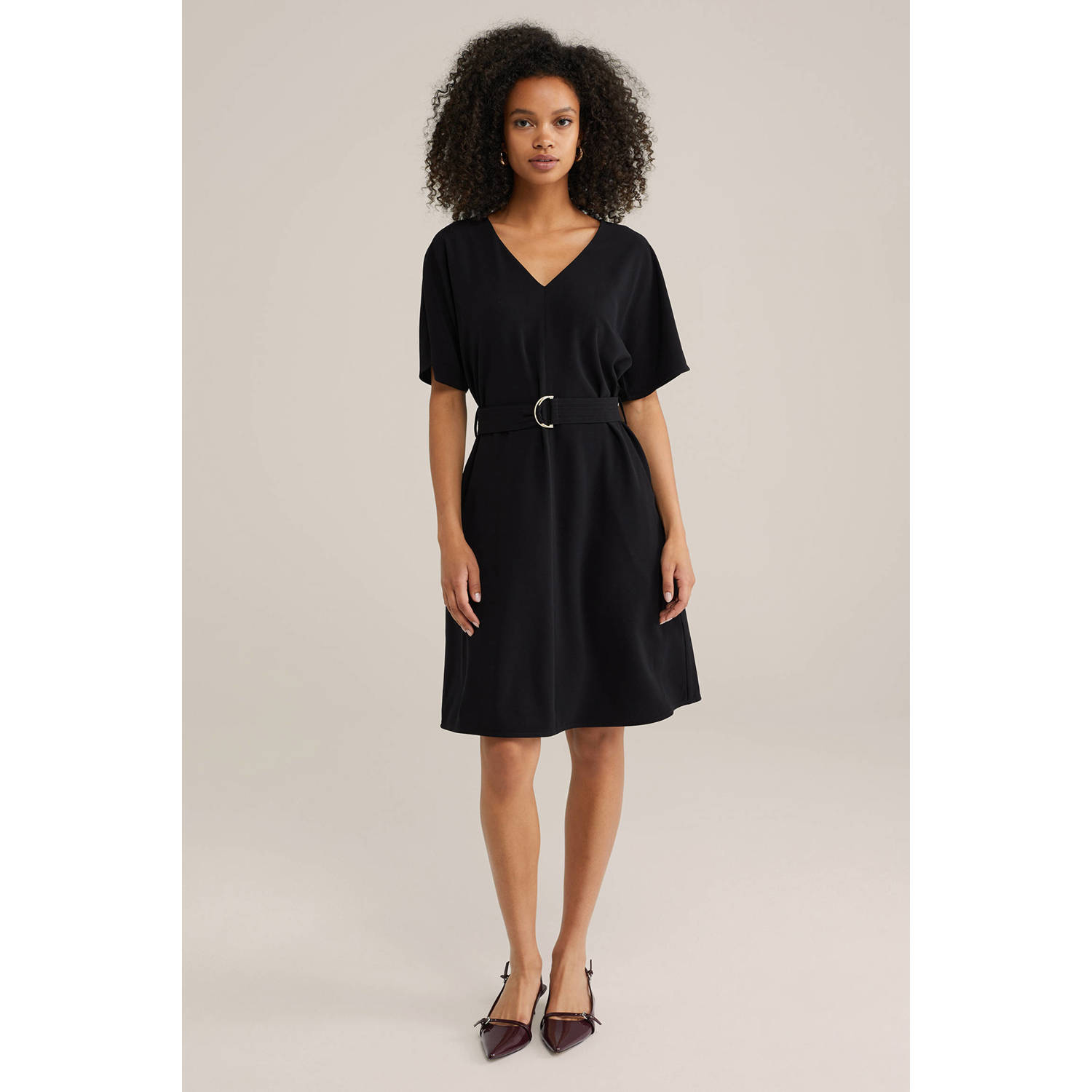 WE Fashion jurk zwart