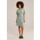 WE Fashion jurk lichtgroen