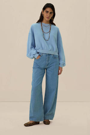 barrel jeans medium blue denim