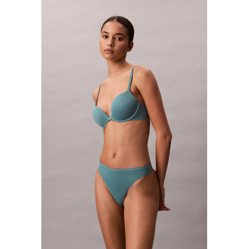 Calvin Klein string grijsgroen afbeelding