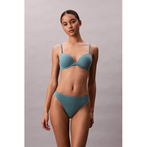 Calvin Klein voorgevormde push-up bh grijsgroen afbeelding