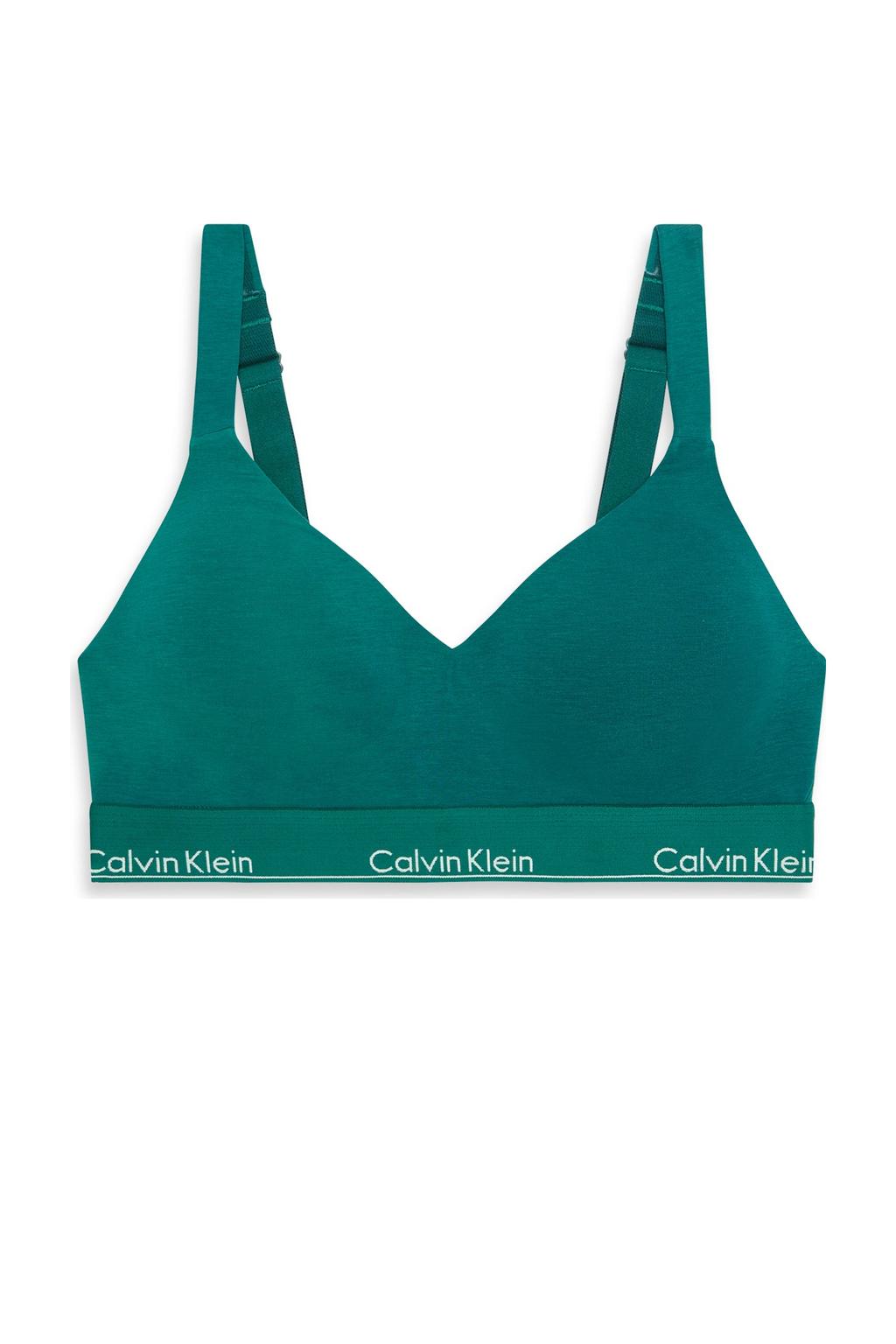 Calvin Klein voorgevormde bh top groen