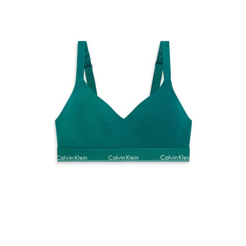 Calvin Klein voorgevormde bh top groen afbeelding