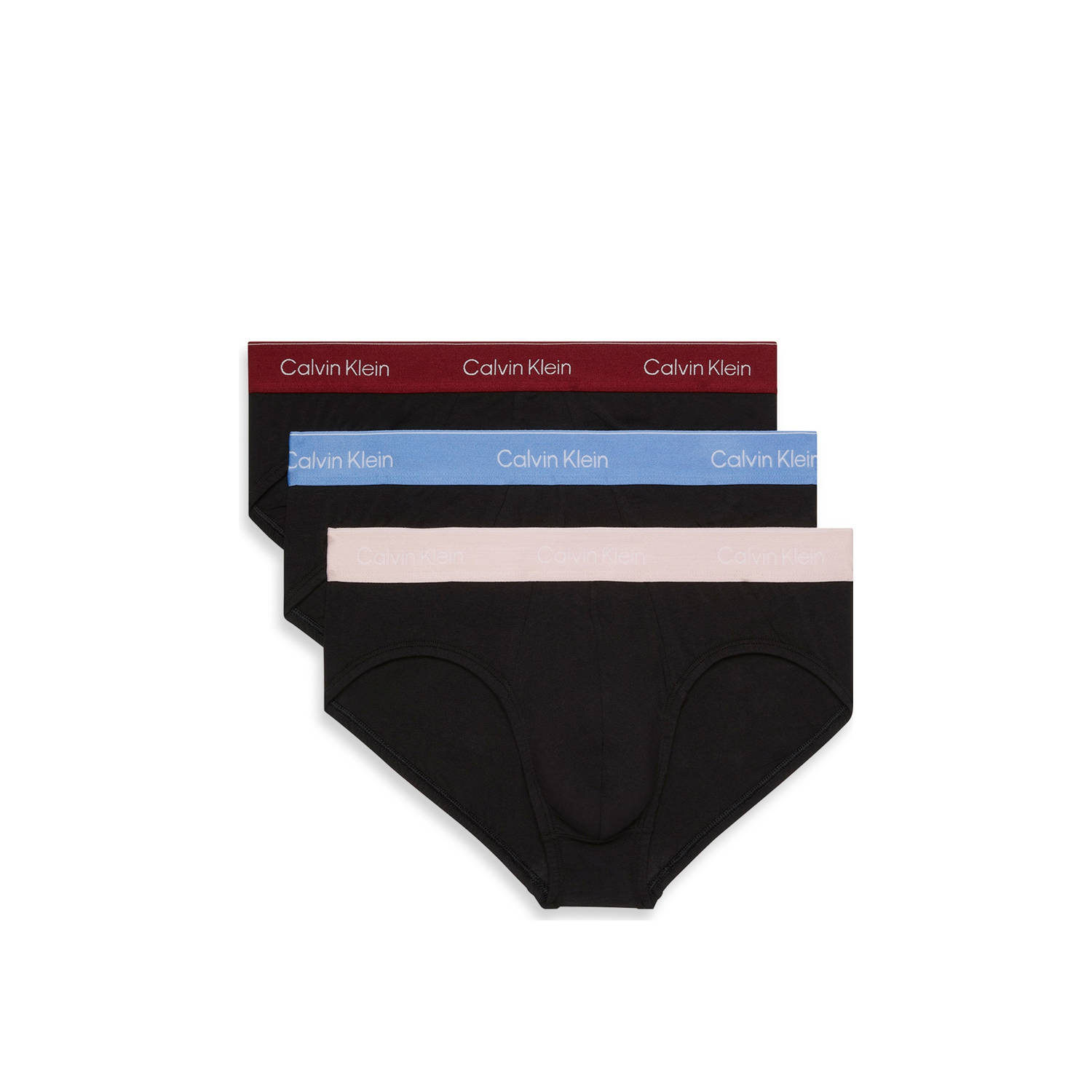 Calvin Klein Underwear Slip met elastische band in een set van 3 stuks
