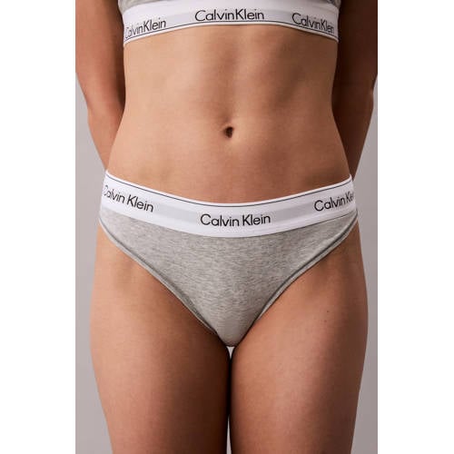 Calvin Klein string grijs afbeelding