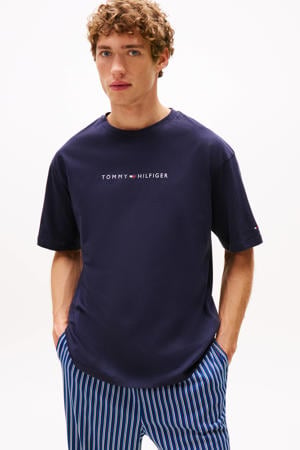 pyjamatop donkerblauw