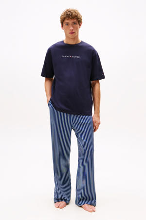 pyjamatop donkerblauw