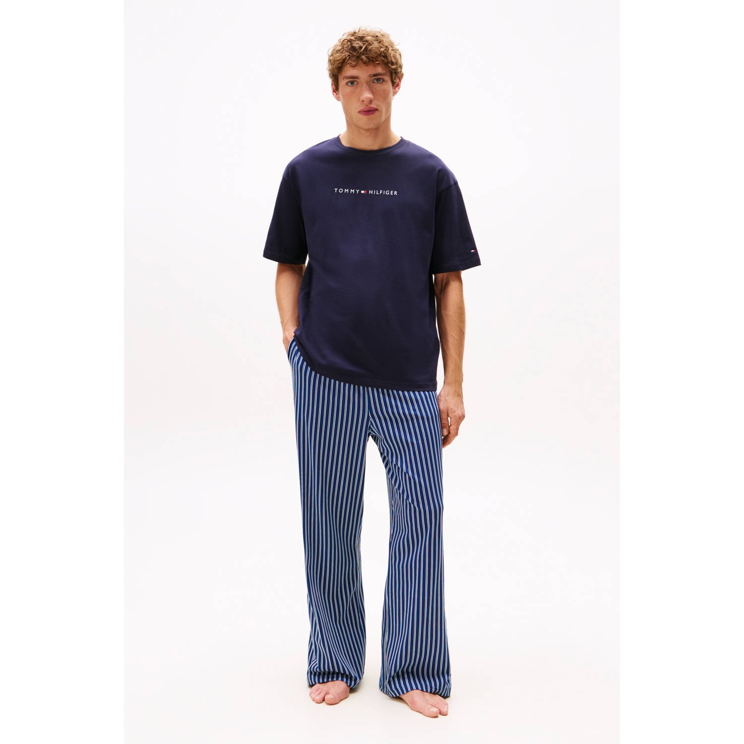 Tommy Hilfiger pyjamatop donkerblauw