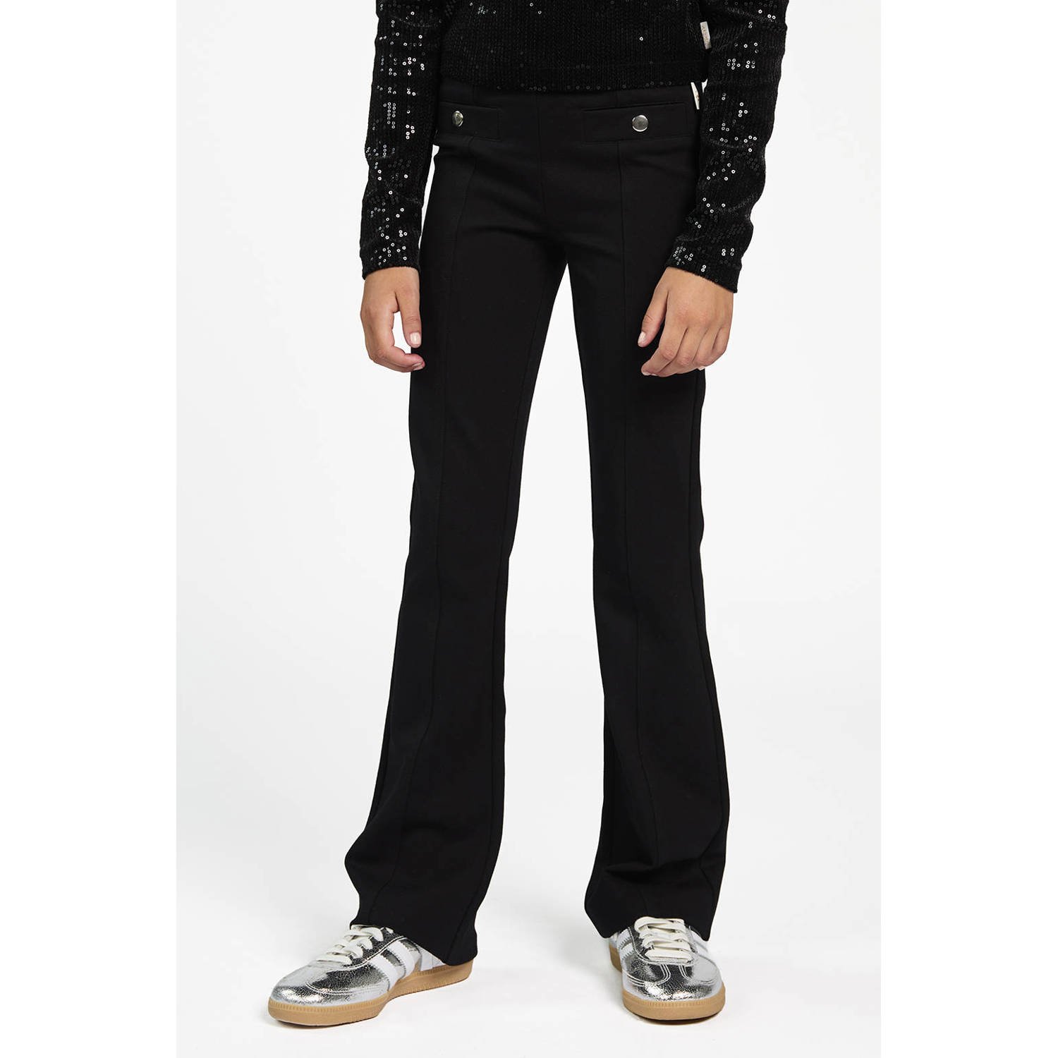 AI&KO casual broek zwart