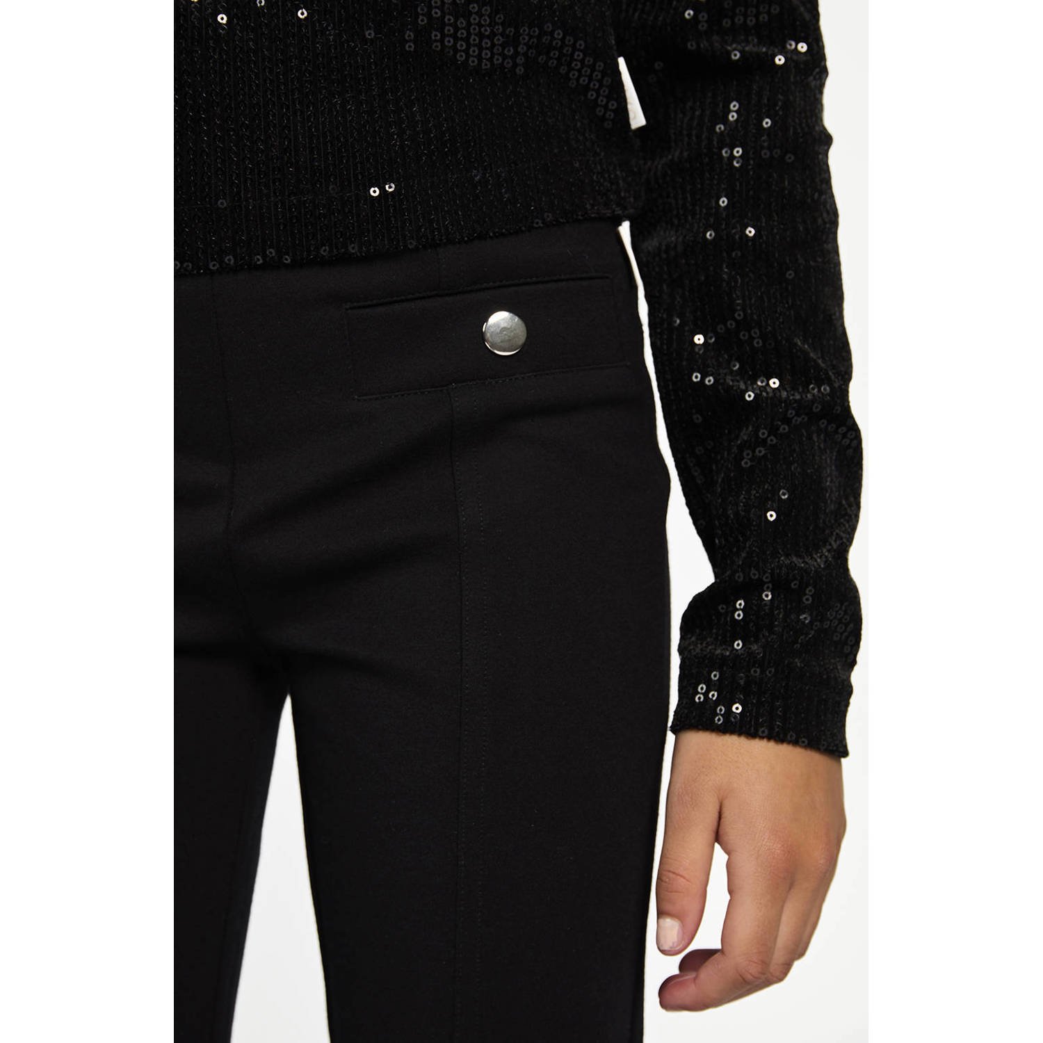 AI&KO casual broek zwart