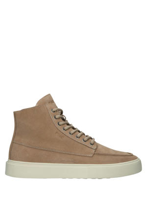 Ruby Eero gevoerde suède sneakers beige