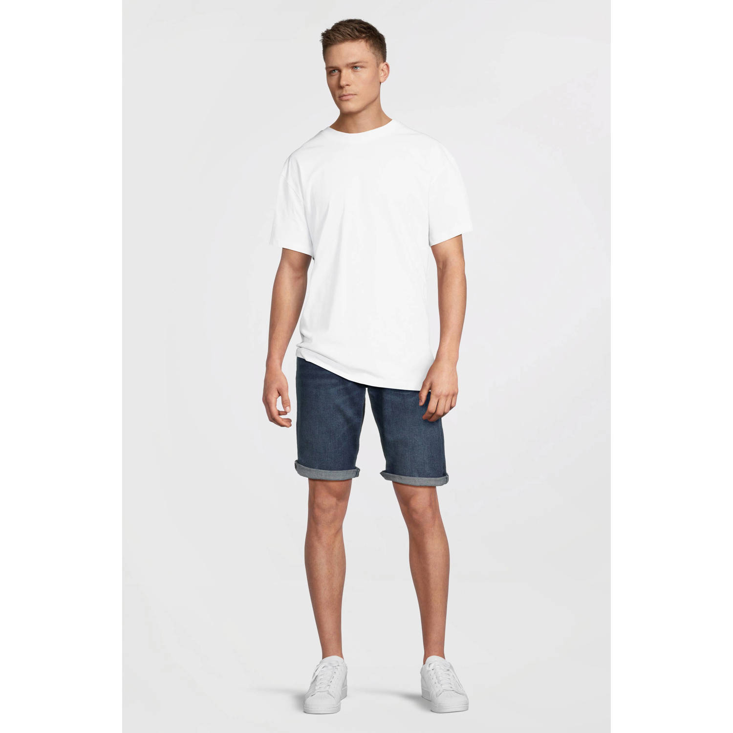 Cars regular fit short HUNTER dark blue denim