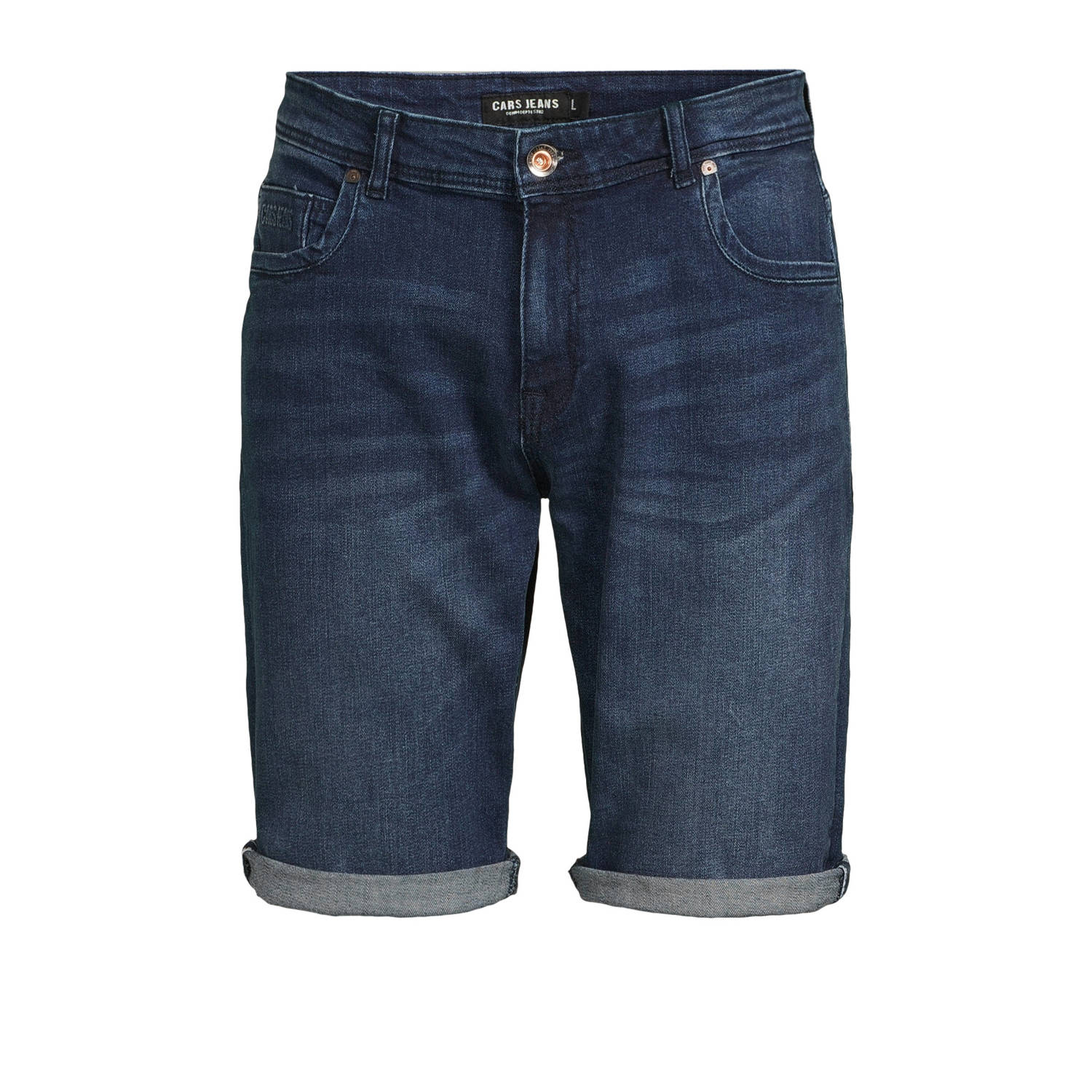 Cars regular fit short HUNTER dark blue denim