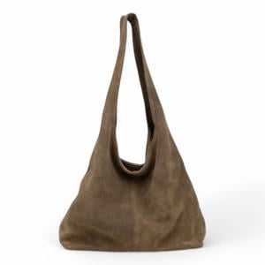 suede schoudertas Portland Road kaki