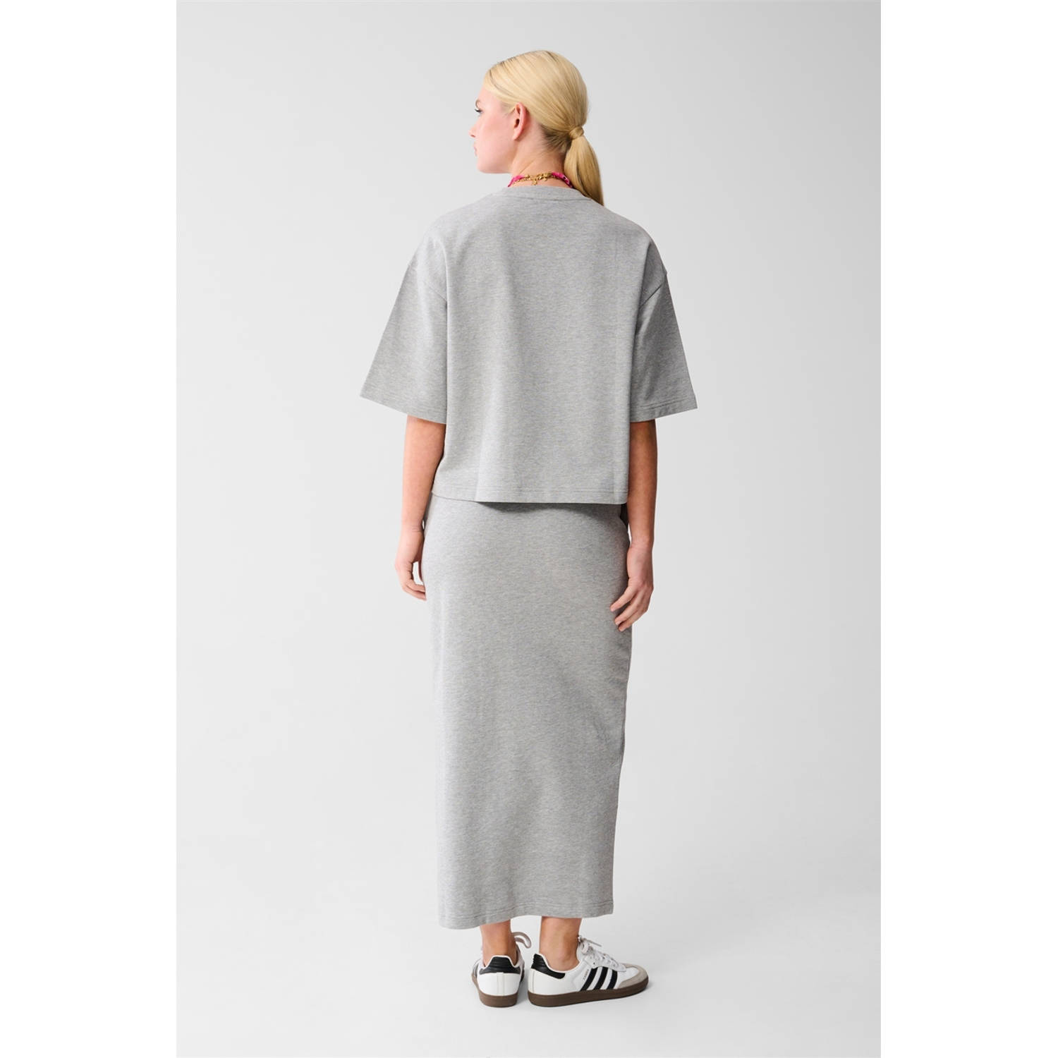 Shoeby top lichtgrijs