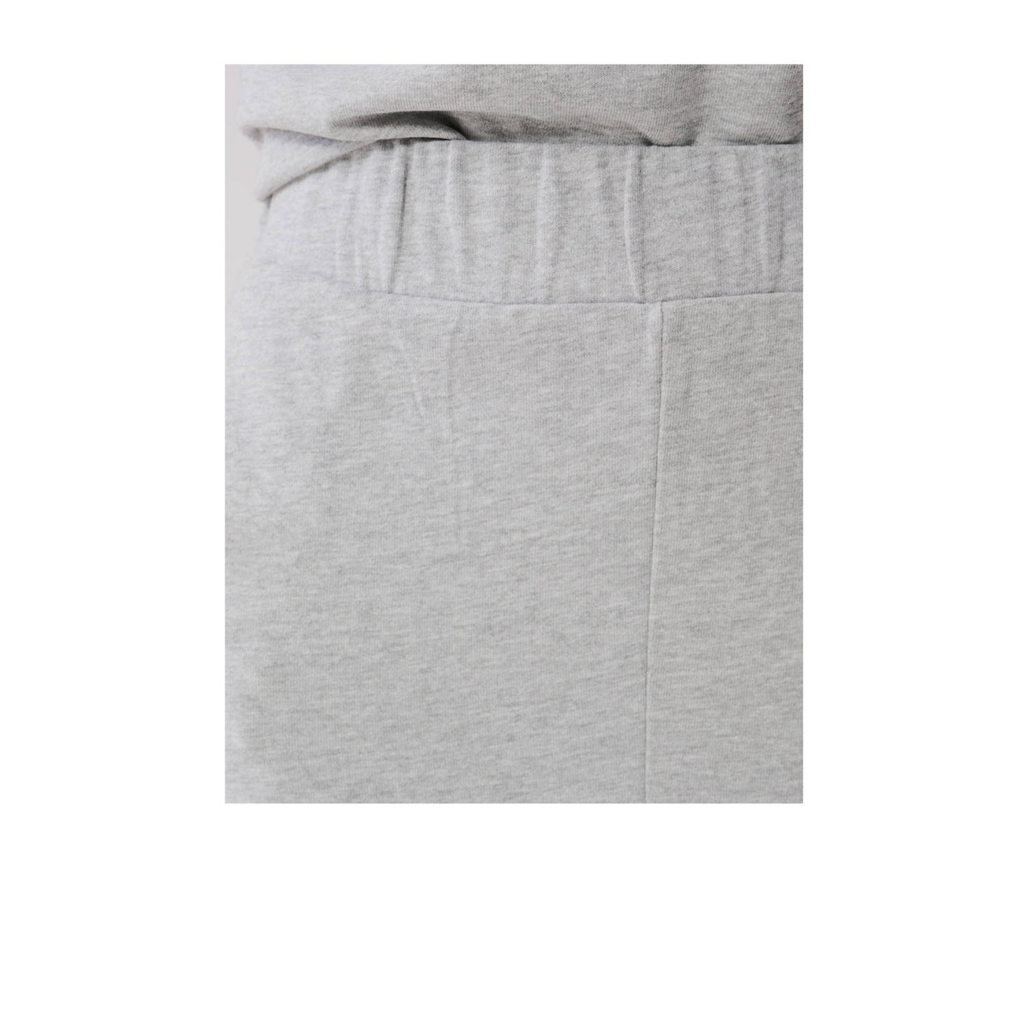 Shoeby midi rok lichtgrijs