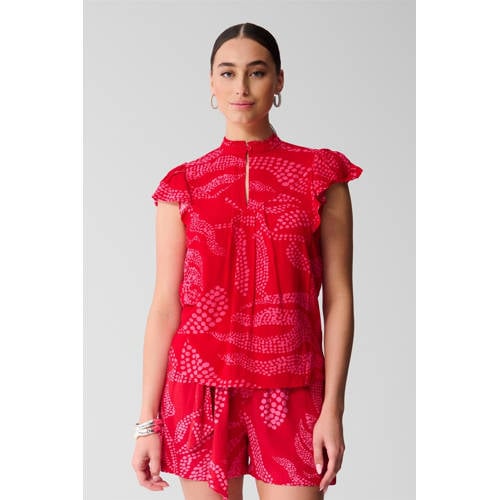 Shoeby blousetop rood afbeelding