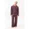 Tommy Hilfiger giftbox flanellen pyjama rood/ecru