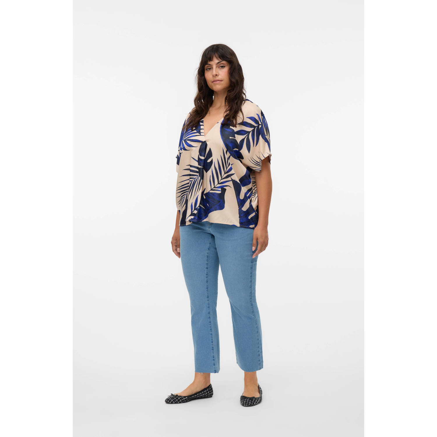 VERO MODA CURVE blousetop ecru