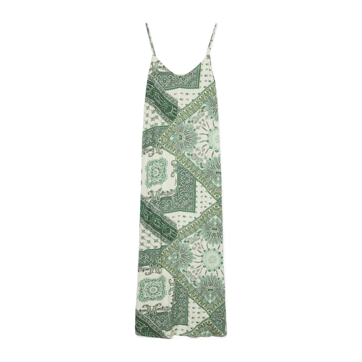 VERO MODA CURVE A-lijn jurk groen