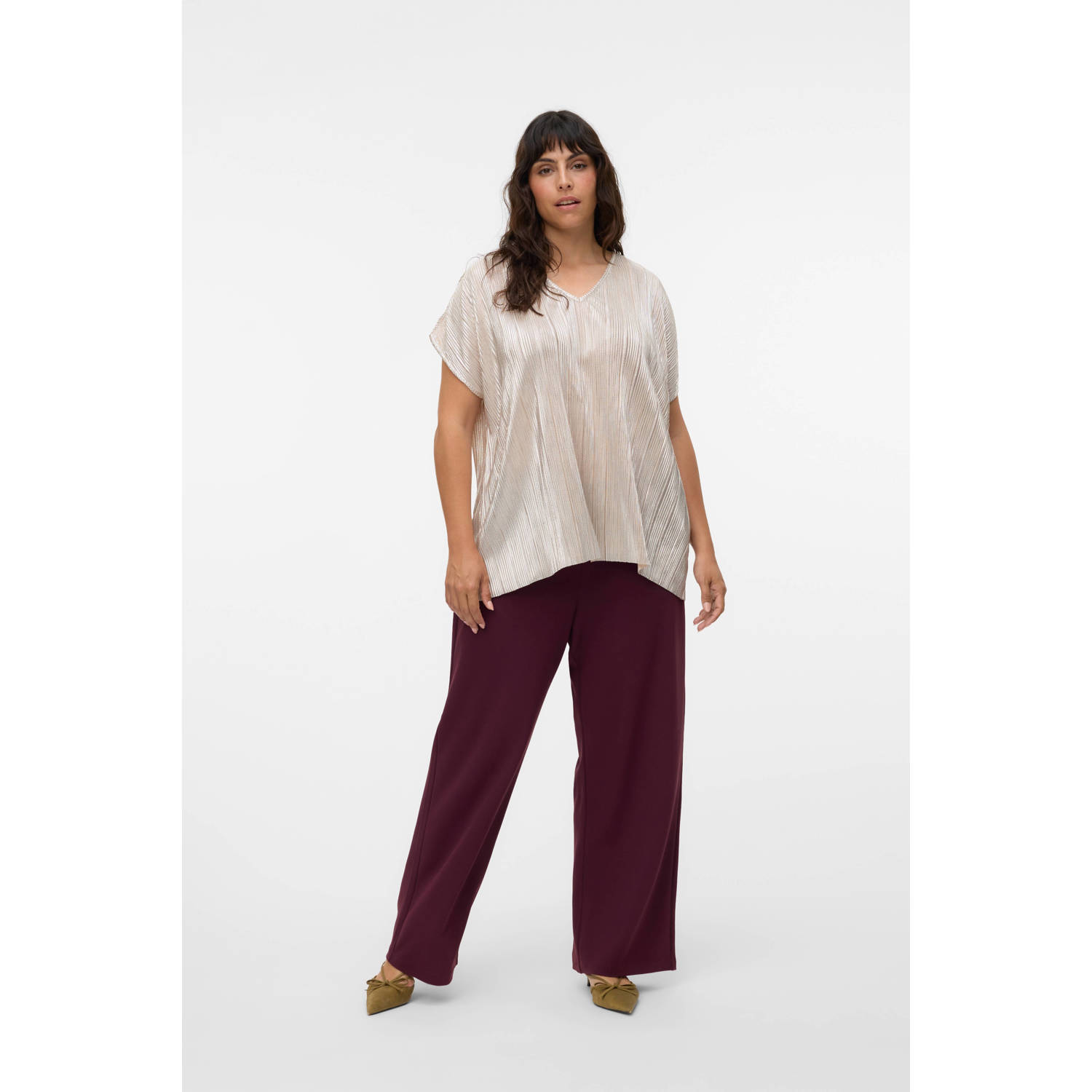 VERO MODA CURVE blousetop champagne