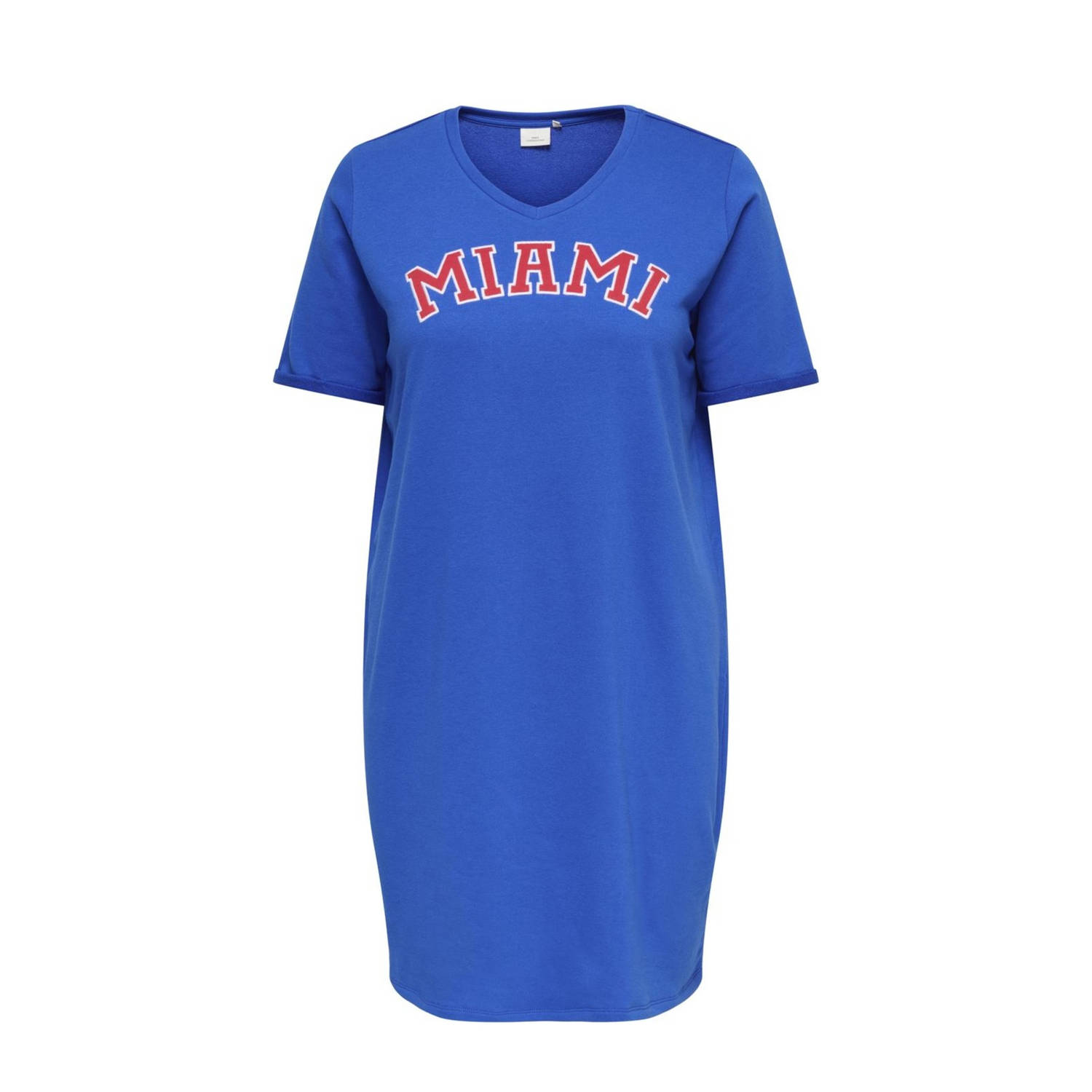 ONLY CARMAKOMA sweatjurk blauw
