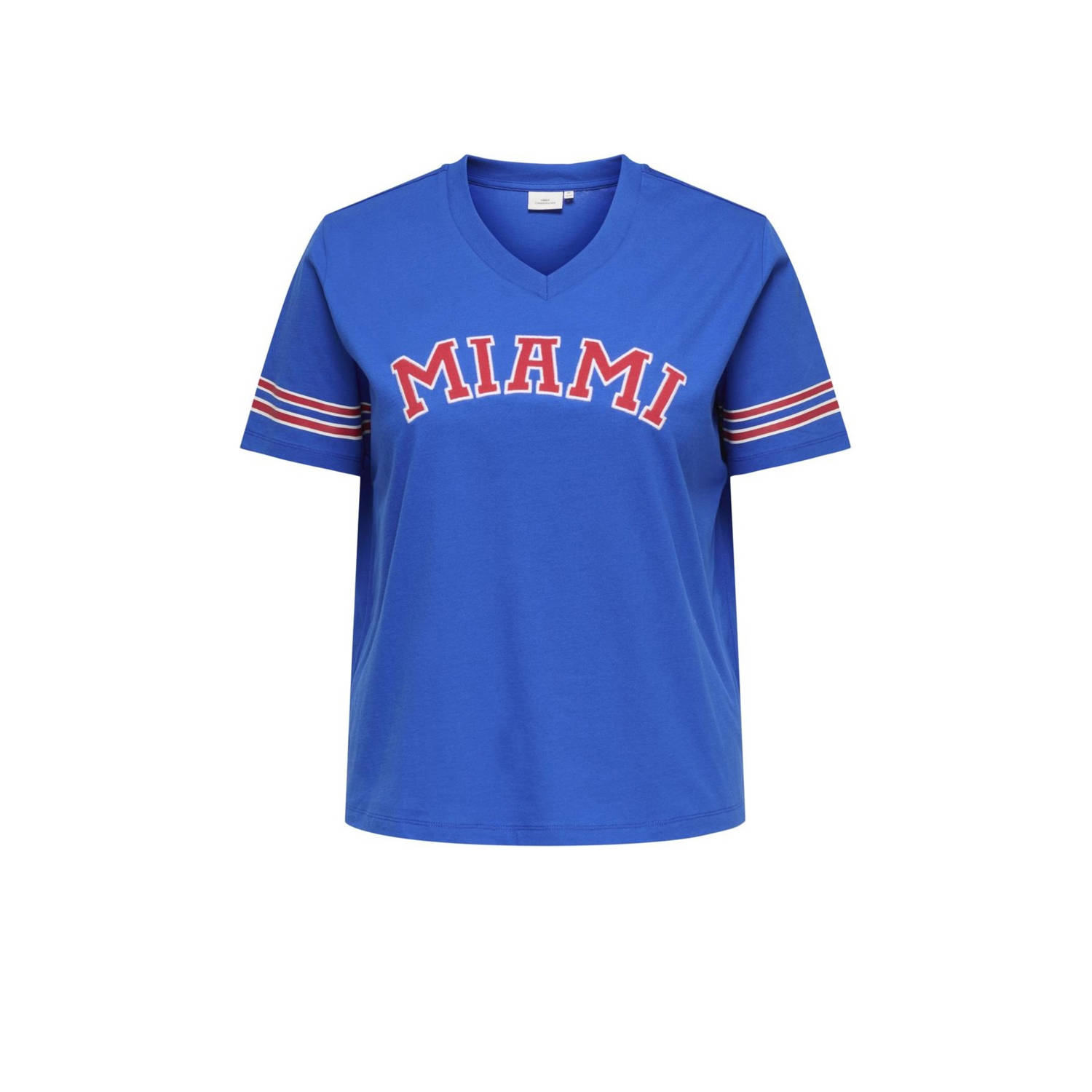 ONLY CARMAKOMA T-shirt blauw