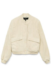 thumbnail: VERO MODA jasje rib gebreid crème