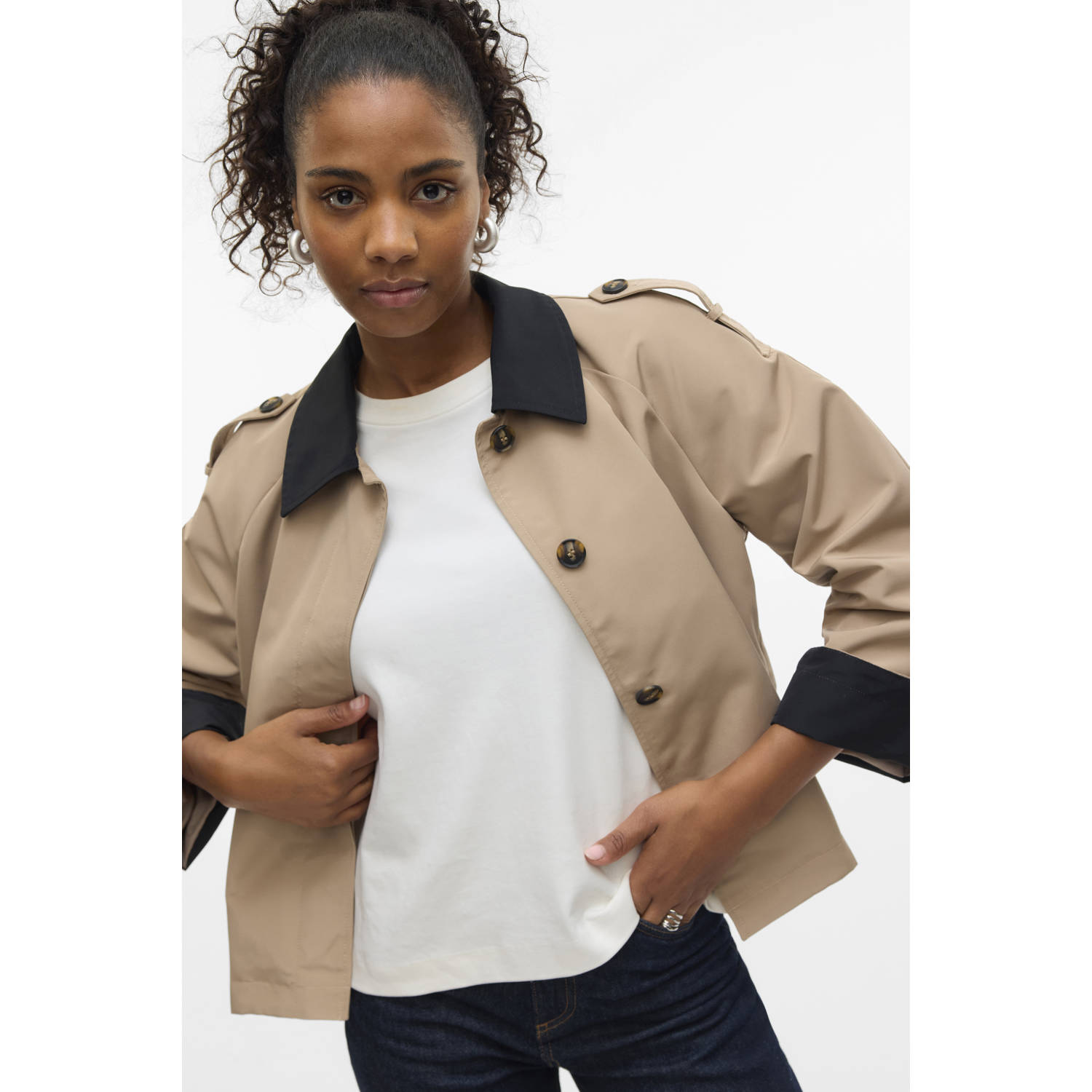 VERO MODA parka taupe