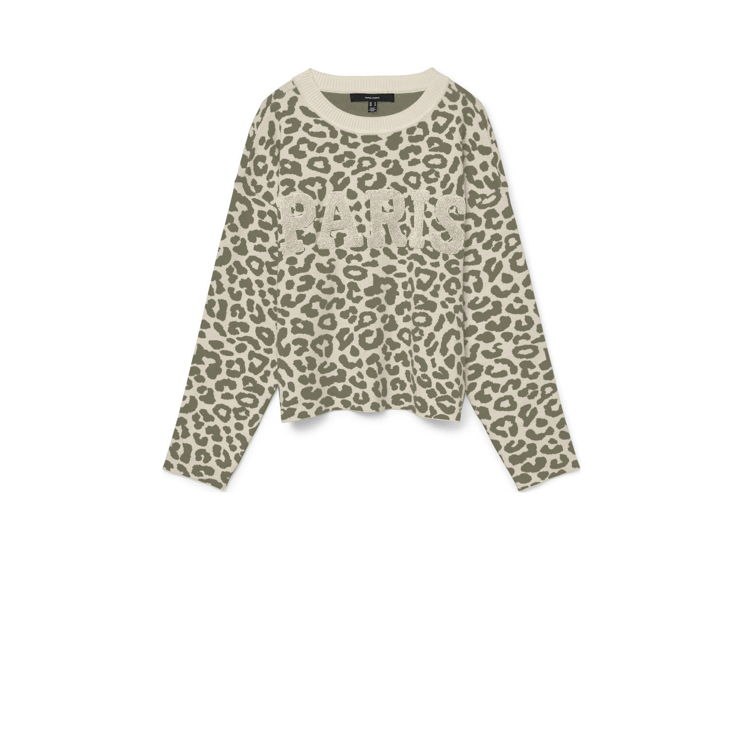 VERO MODA gebreide trui lichtbruin