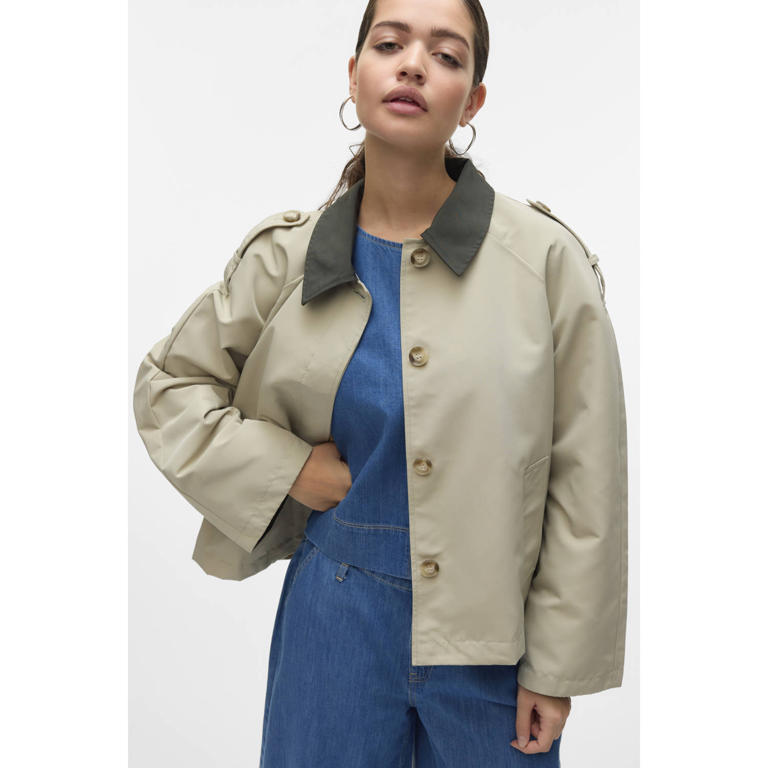 VERO MODA parka beige
