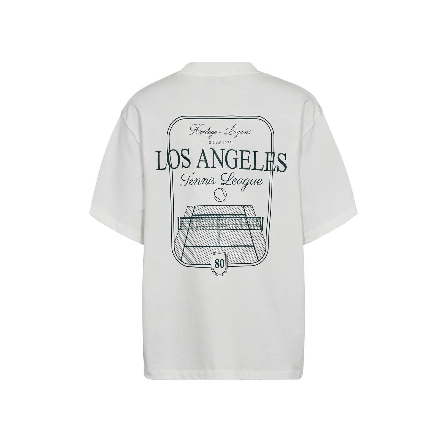A-View T-shirt wit