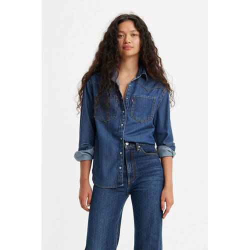 Levi's denim blouse afbeelding
