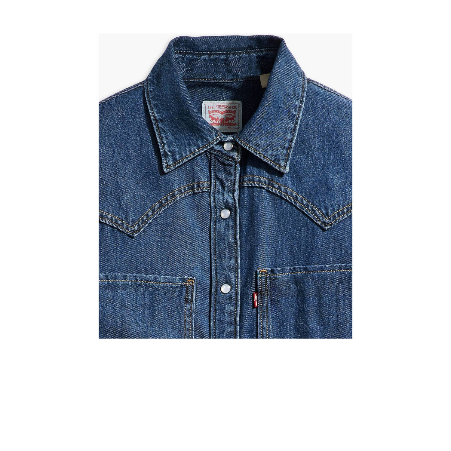 Levi's denim blouse