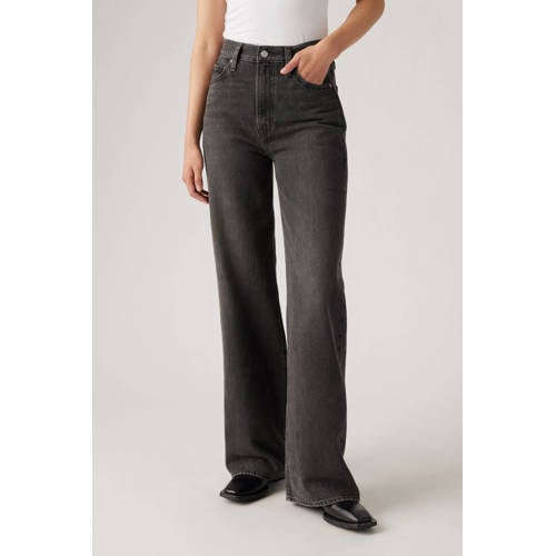Levi's RIBCAGE WIDE LEG H223 ROSIE PO high waist wide leg jeans afbeelding
