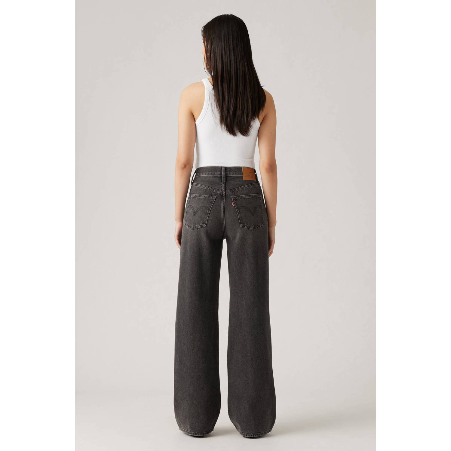 Levi's RIBCAGE WIDE LEG H223 ROSIE PO high waist wide leg jeans