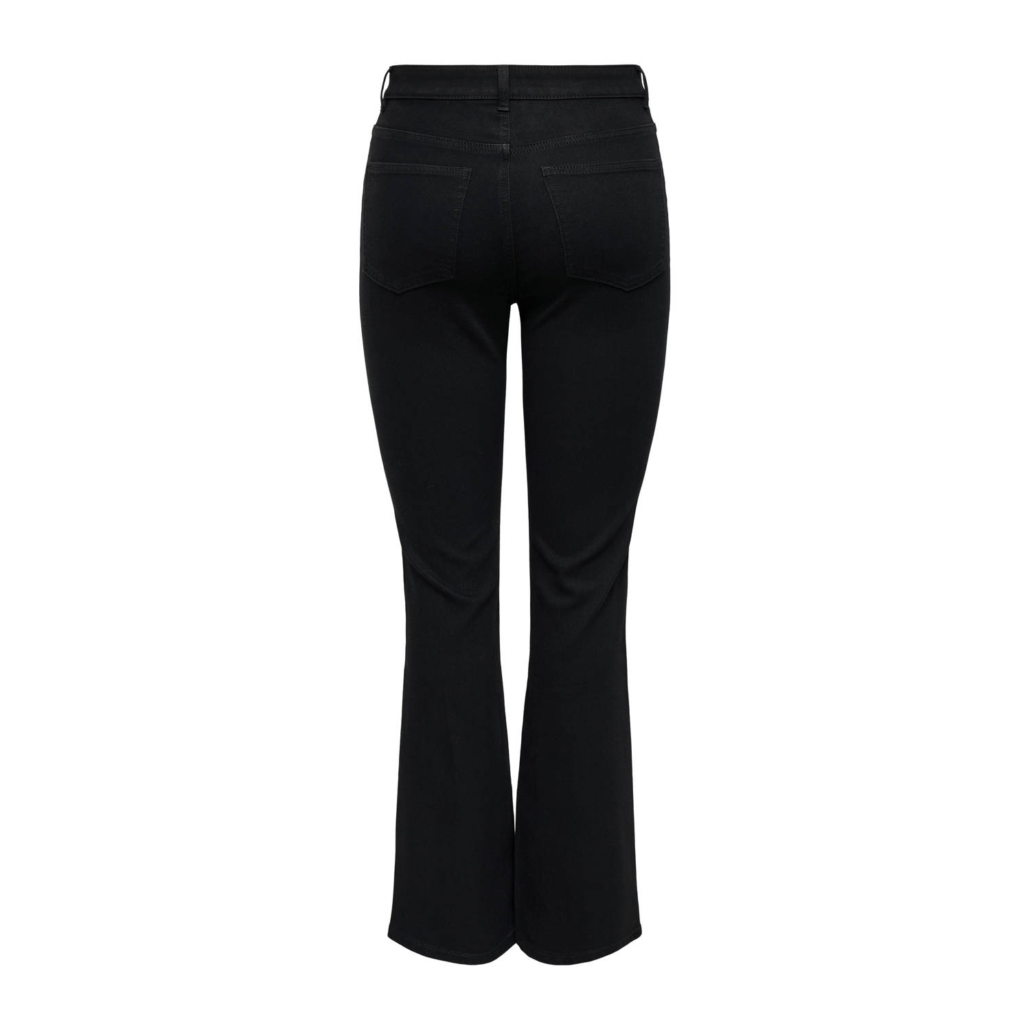 JDY high waist flared jeans black denim