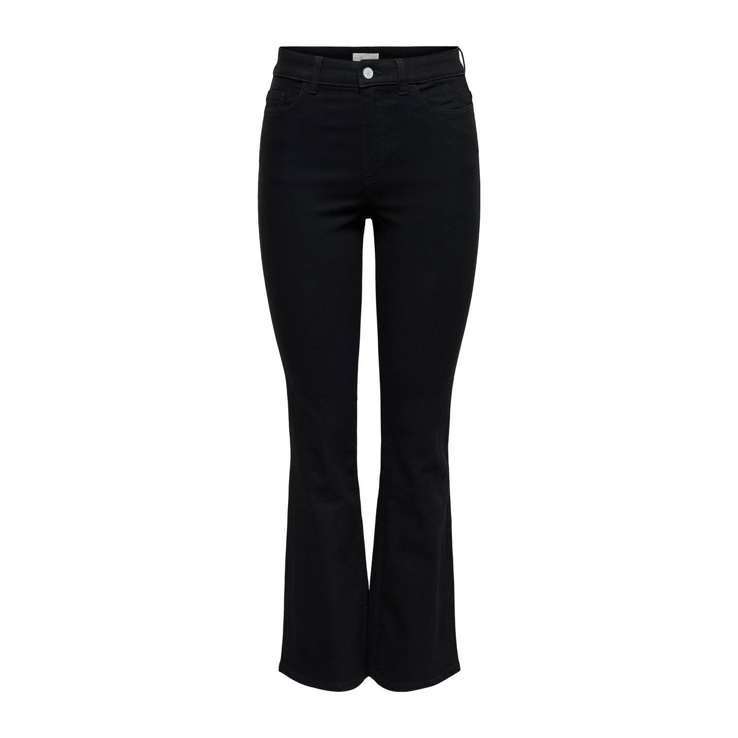 JDY high waist flared jeans black denim