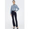 JDY high waist flared jeans dark blue denim