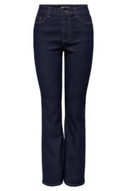 thumbnail: JDY high waist flared jeans dark blue denim