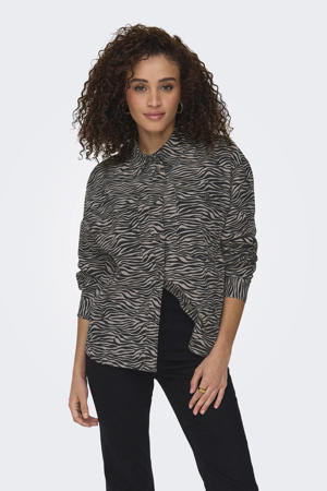 blouse grijs