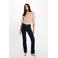 Morgan high waist bootcut jeans dark blue