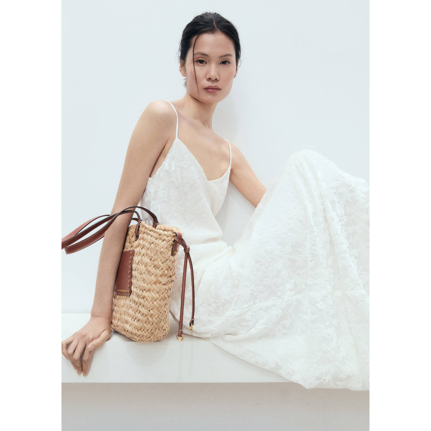 Mango shopper naturel