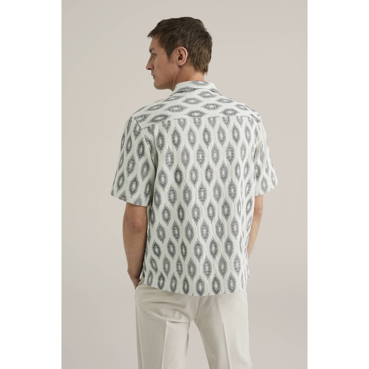 WE Fashion casual overhemd ecru