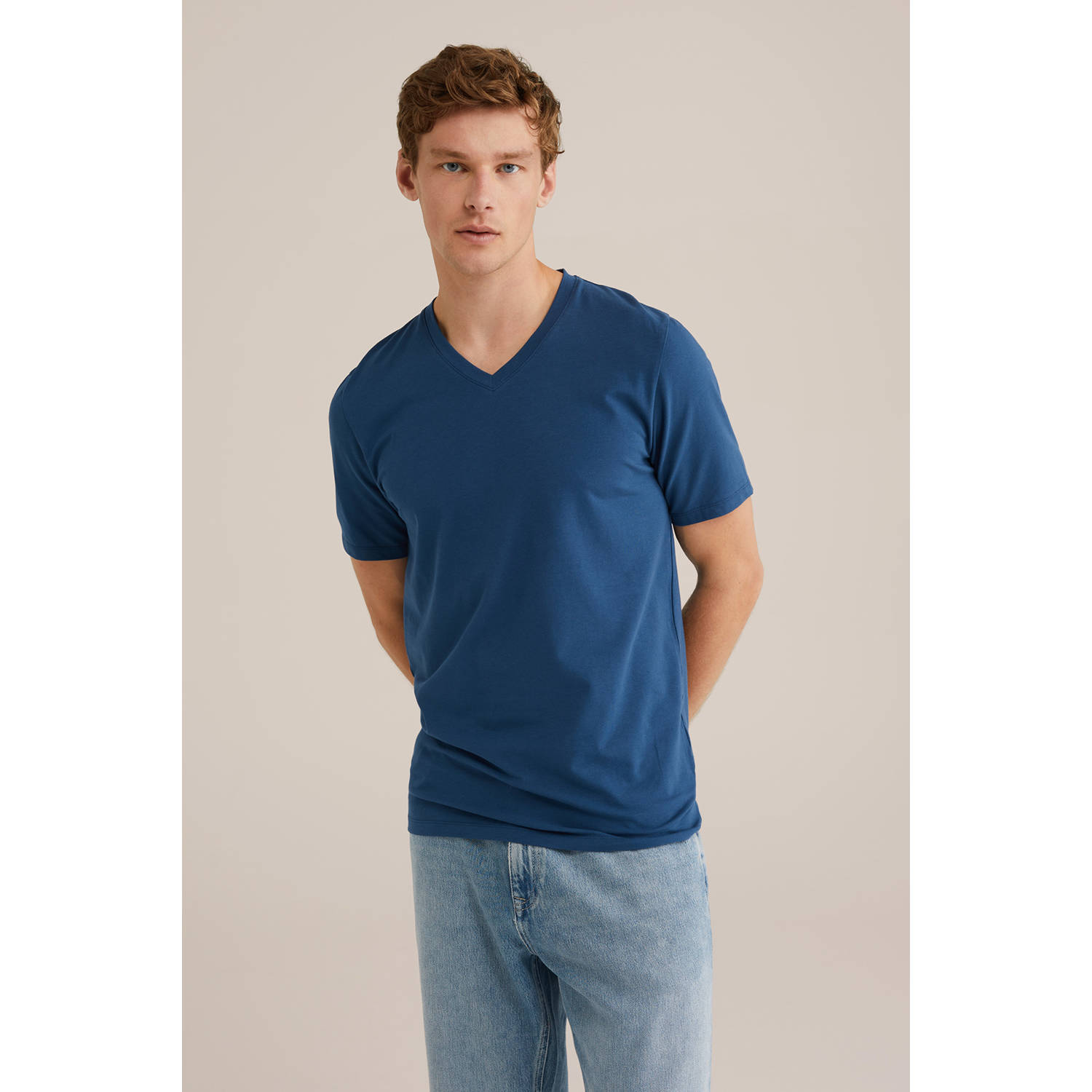 WE Fashion T-shirt blauw