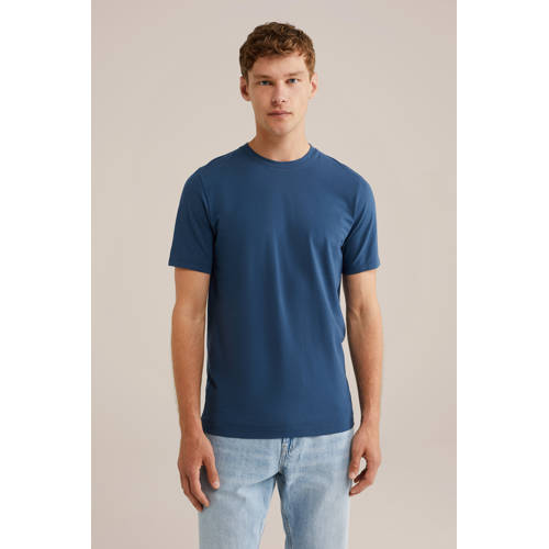 WE Fashion T-shirt donkerblauw afbeelding