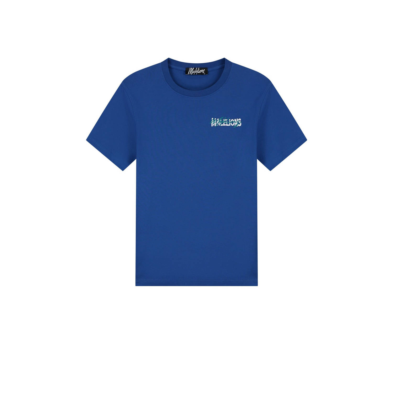 Malelions T-shirt blauw